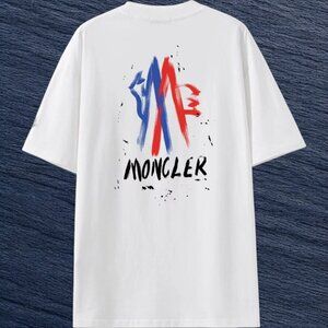 Moncler Men's White Short Sleeve T-Shirt